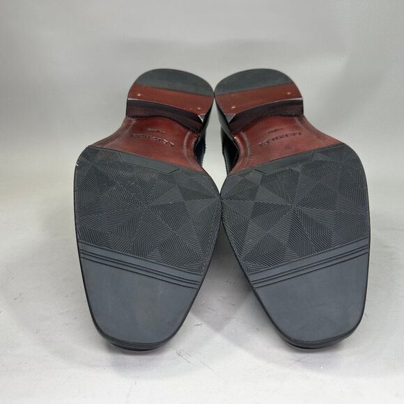 Leizilei Derby Men's Size 7 Leather Lace Up Wing Tip Brogue‎ Oxford Dress Shoes - Picture 13 of 16